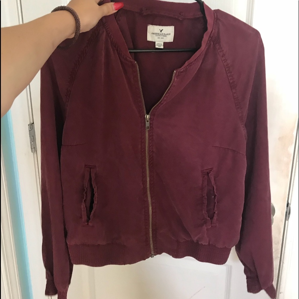red light weight jacket